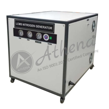 Nitrogen gas generator with inbuilt oil free air compressor