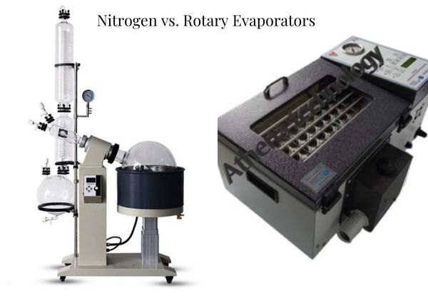nitrogen evaporators and rotary evaporators